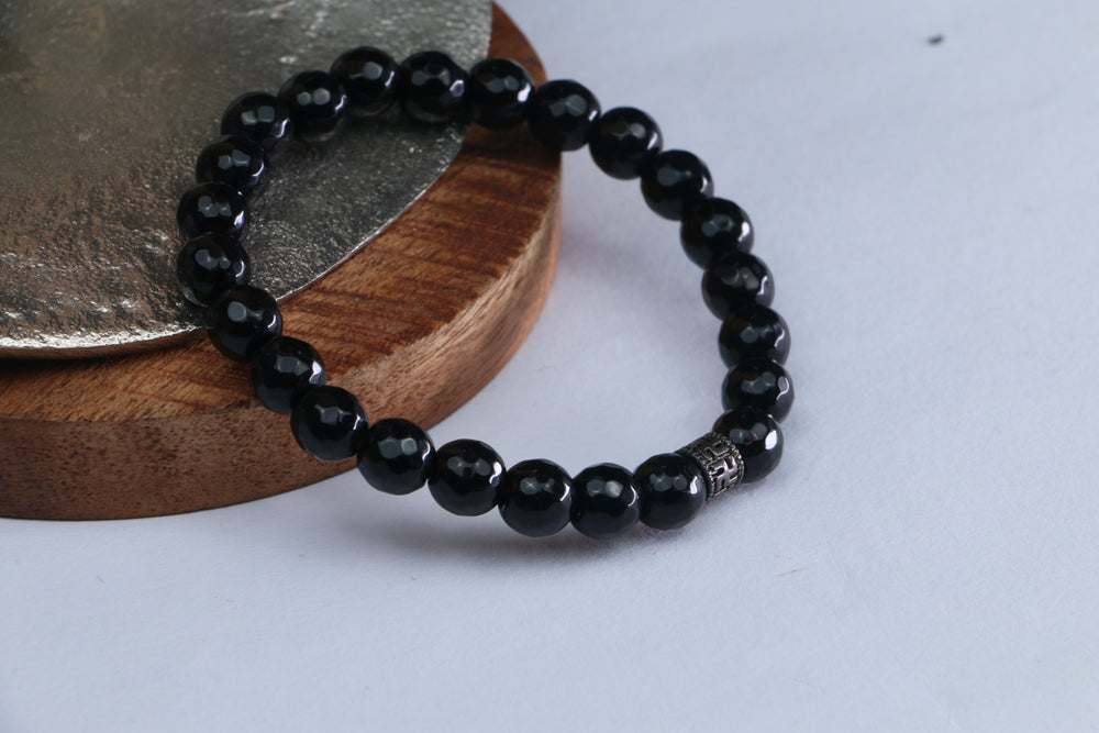 Black Onyx Grounding Bracelet