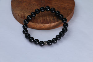 Black Onyx Grounding Bracelet