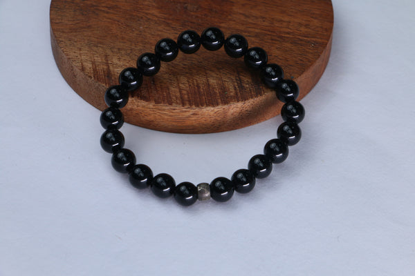 Black Onyx Grounding Bracelet