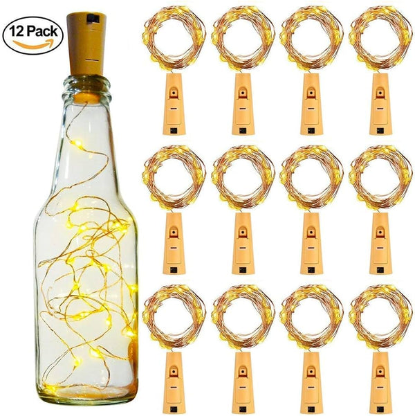 Cork Bottle Light (Warm Color)