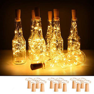 Cork Bottle Light (Warm Color)