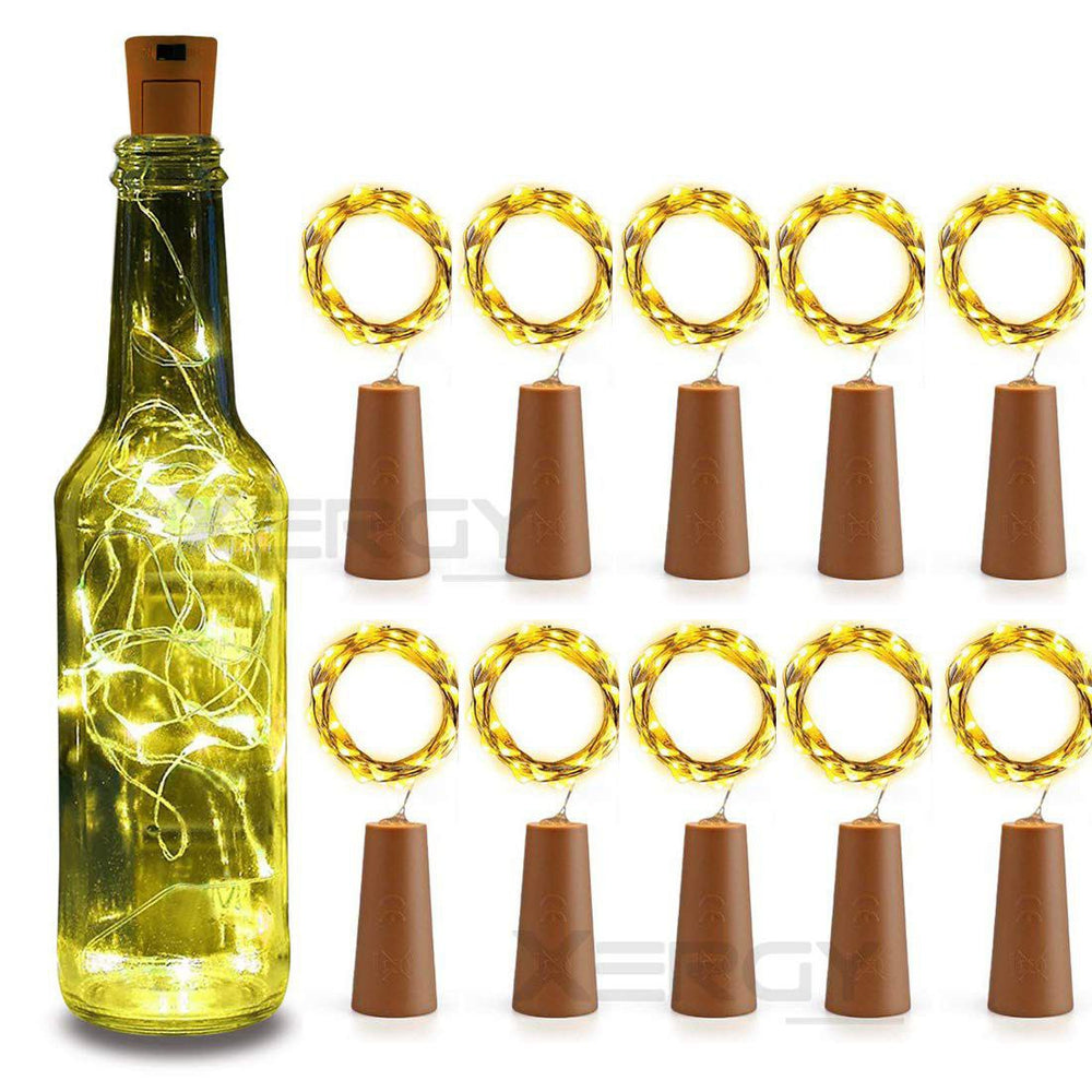 Cork Bottle Light (Warm Color)