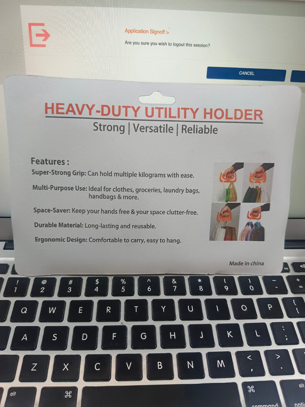 Heavy-Duty Utility Holder