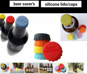 Beer Saver Caps (Silicone
